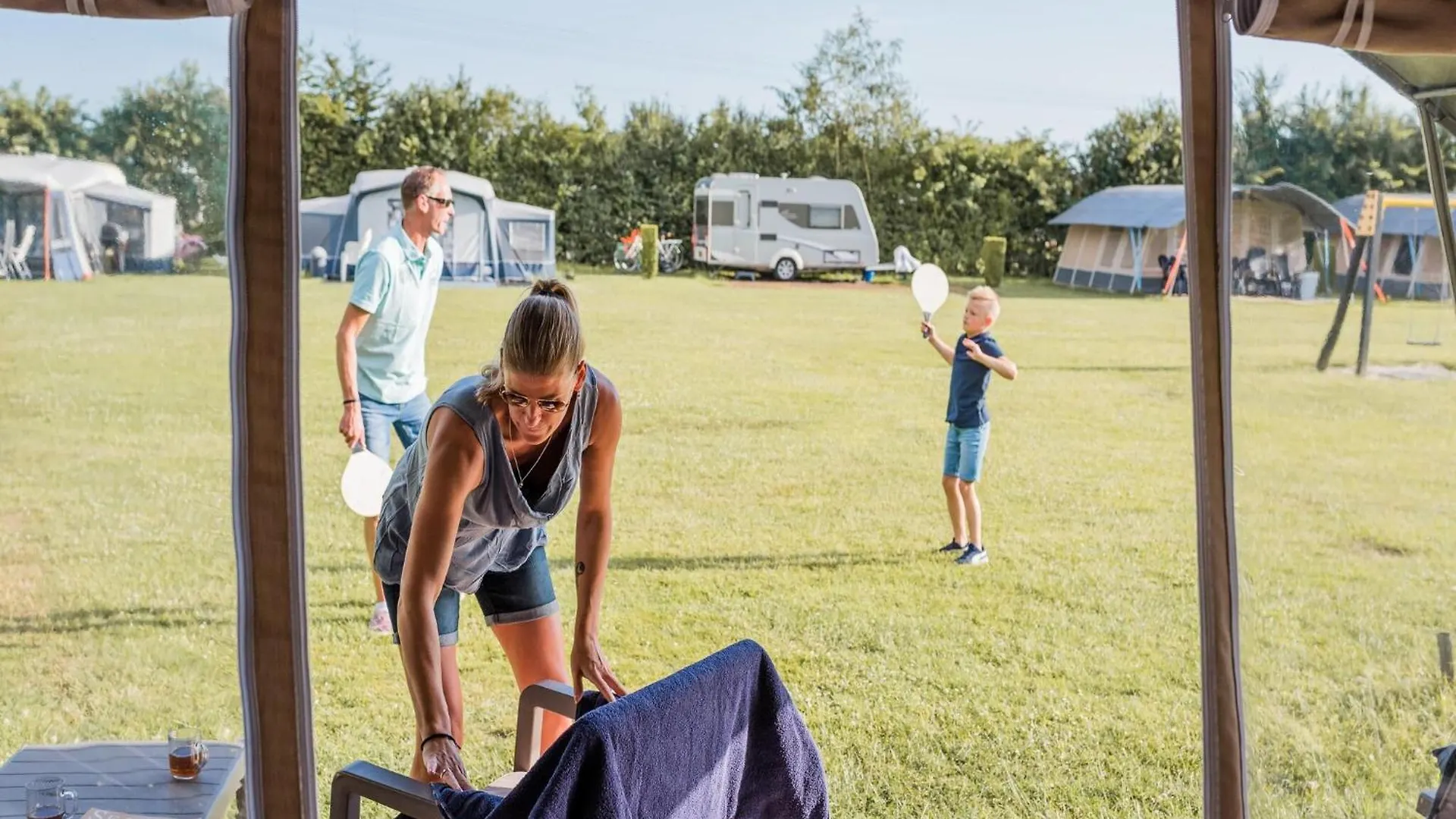 Οργανωμένο κάμπινγκ Nice Tent Lodge In A Holiday Park, Cleaning Included Nommern