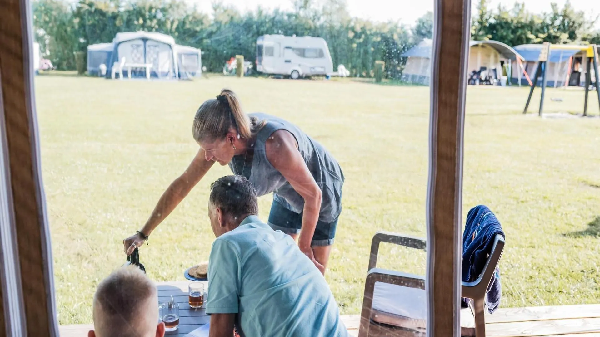 Οργανωμένο κάμπινγκ Nice Tent Lodge In A Holiday Park, Cleaning Included Nommern Λουξεμβούργο