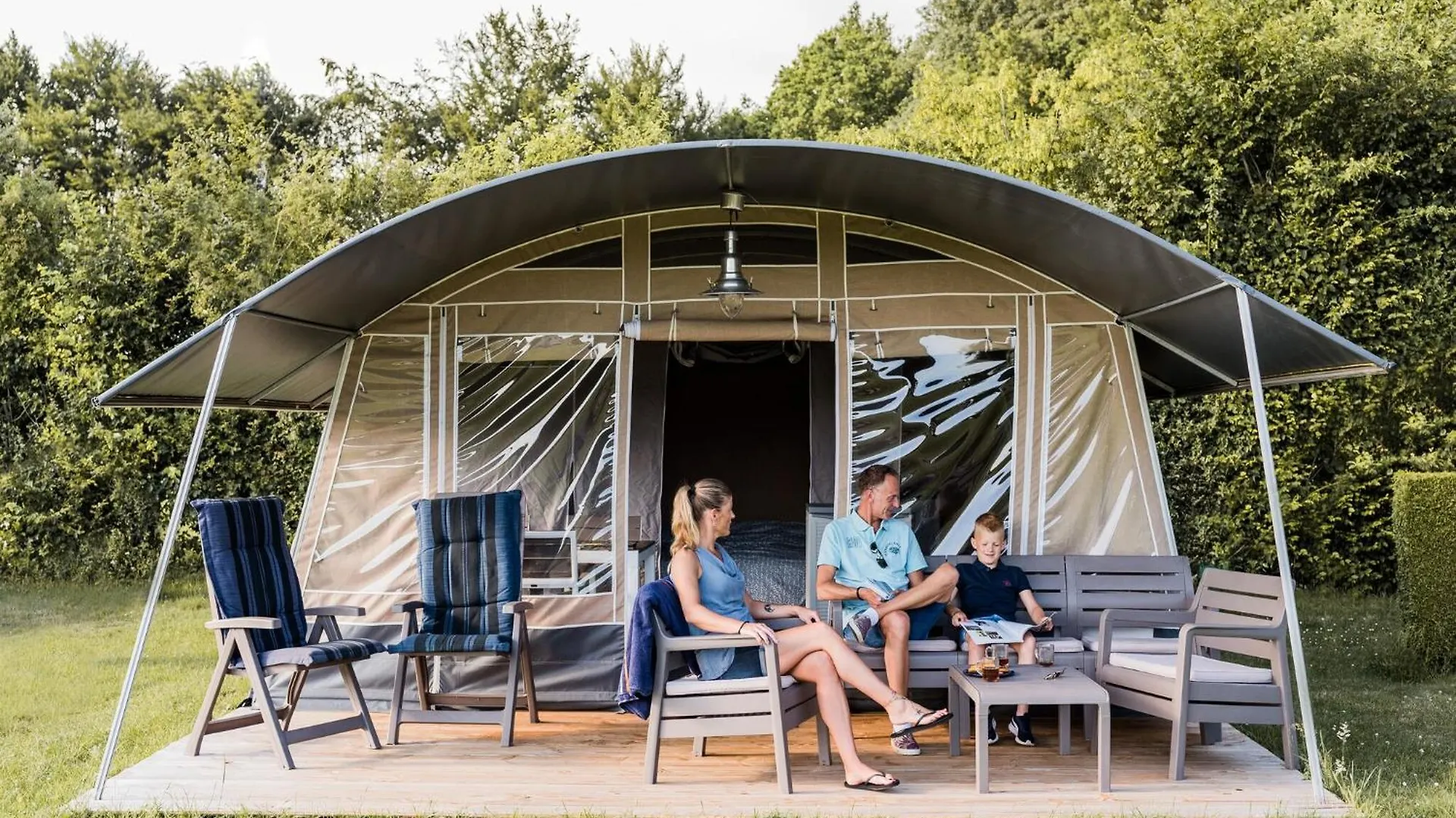 Nice Tent Lodge In A Holiday Park, Cleaning Included Nommern Οργανωμένο κάμπινγκ